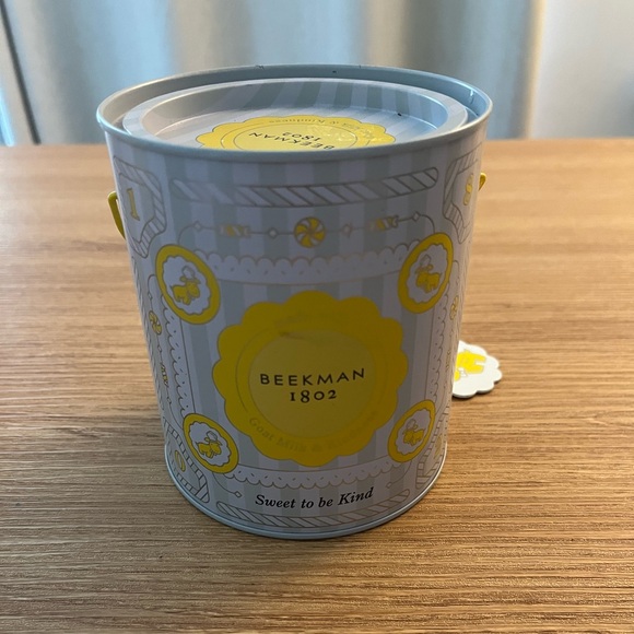 Beekman 1802 Collectible Goat Can Tin Holiday Pail Sweet To Be Kind - Picture 3 of 4